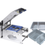 Thali Packaging Machine for 2/3 Portions Combo. Ideal for catering, restaurants, and home meal prep. Repair services available!