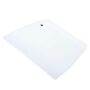 White Plastic Scraper - Versatile Tool for Bread Making & Cake Decorating