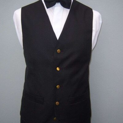 Three-Piece Suit Uniform for Men | Waiter, Restaurant Manager & Housekeeping Supervisor
