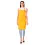 Plain Yellow Unisex Kitchen Apron – No Logo | Adjustable & Durable for Home & Commercial Use