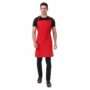 Plain Red Unisex Kitchen Apron – No Logo | Adjustable, Durable & Comfortable